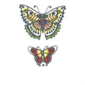 TATTOO VINTAGE BUTTERFLIES