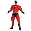MR INCREDIBLE MUSCLE ADULT Costume