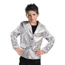 DISCO JACKET SILVER CHILD