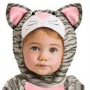 GREY STRIPE KITTEN INF 6M-12M COSTUME