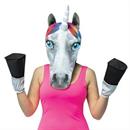 Unicorn Head with Hooves