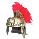 GLADIATOR LION HELMET RED PLUM