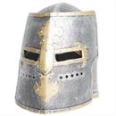 Knight Box Helmet Adult Silver