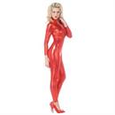 Women's Red Catsuit Costume