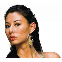 300 Spartan Queen Gorgo Coin Earrings Prop Costume