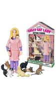 Crazy Cat Lady 6" Vinyl Action Figure