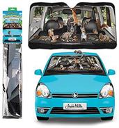 Car Full of Squirrels 50" x 27-1/2" Auto Sunshade