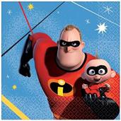 Disney/Pixar Incredibles 2 5" Beverage Napkins, 16-Pack