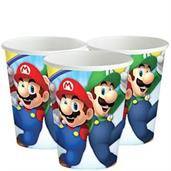 Super Mario Bros. 9oz Paper Cups, 8 Count