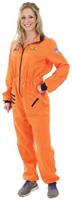 Women's Orange Astronaut Costume