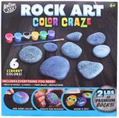 Rock Art Color Craze DIY Craft Kit | Includes 2 lbs of Premium Rock