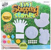 3 in 1 Stepping Stones Craft Kit | Makes 3 Stepping Stones