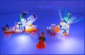 Laser Pegs 180 Piece Light Up Construction Set | Mars Explorer