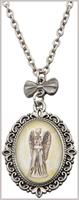 Doctor Who Weeping Angel Cameo Necklace