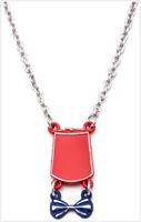 Doctor Who Fez and Bowtie Necklace