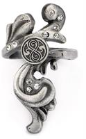 Doctor Who Scroll Gallifreyan Symbol Zinc Alloy Ring