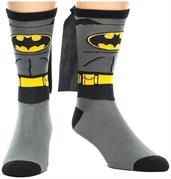 Batman Suit Up Crew Socks With Cape