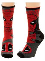 Marvel Deadpool Reversible Men's Crew Socks