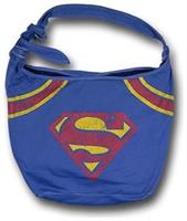 DC Comics Superman Logo Hobo Bag