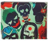 Suicide Squad Skulls Men's Bi-Fold Wallet