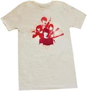 Disney's Camp Rock Cast Adult Tan T-Shirt
