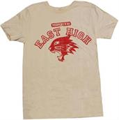 High School Musical East High Adult Tan T-Shirt