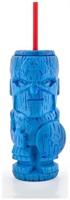 Geeki Tikis Marvel Captain America Tumbler | Tiki Style Cup | Holds 19 Ounces
