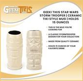 Geeki Tikis Star Wars Storm Trooper | Ceramic Tiki Style Mug | Holds 15 Ounces