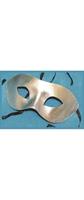 Eye Costume Mask Silver W/Felt Backing