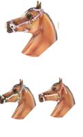 Breyer 1:9 Model Horse Accessory Set: Nylon Halters (Hot Colors)