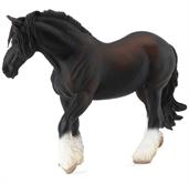 Breyer 1:18 Corral Pals Horse Collection: Black Shire Horse Mare