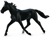 Breyer CollectA Series Black Standardbred Pacer Stallion Model Horse