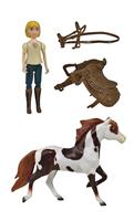 Spirit Riding Free Small Horse and Doll Set: Boomerang and Abigail