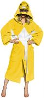 Power Rangers Adult Costume Robe, Yellow