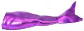 Purple Mermaid Fins Adult Costume Accessory