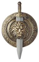 18" Gladiator Combat Shield and Sword Costume Weapon Adult