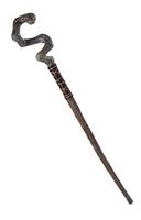 4 Foot Serpent Staff Costume Accessory - Brown/Black
