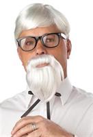 The Colonel Wig and Moustache Costume Accessory Set