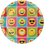 Show Your Emojions 8.75" Paper Dinner Plates: 8 Count