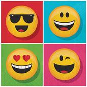 Show Your Emojions 6.5" Paper Luncheon Napkins: 16 Count