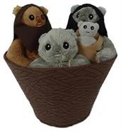 Star Wars Celebration Exclusive Ewok Family 3 Piece Plush Set