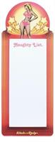 Kitsch on the Rocks Naughty List Notepad