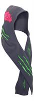 Zombie Attack Fleece Scarf