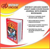 Midway Arcade Games Joust Hard Cover Ruled Journal With Ribbon Bookmark
