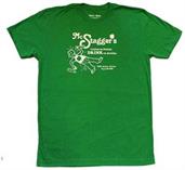 Kitsch on the Rocks McStagger's Men's Green T-Shirt