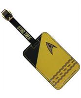 Star Trek Gold Uniform Luggage Tag