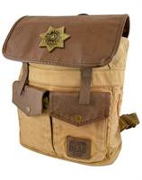The Walking Dead Sheriff Rick Grime's Brown Backpack
