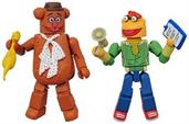Muppets Minimates Series 1 2-Pack: Fozzie Bear & Scooter