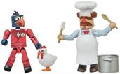 Muppets Minimates Series 1 2-Pack: Gonzo & Swedish Chef