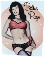 Bettie Page Sticky Note Book: Orange